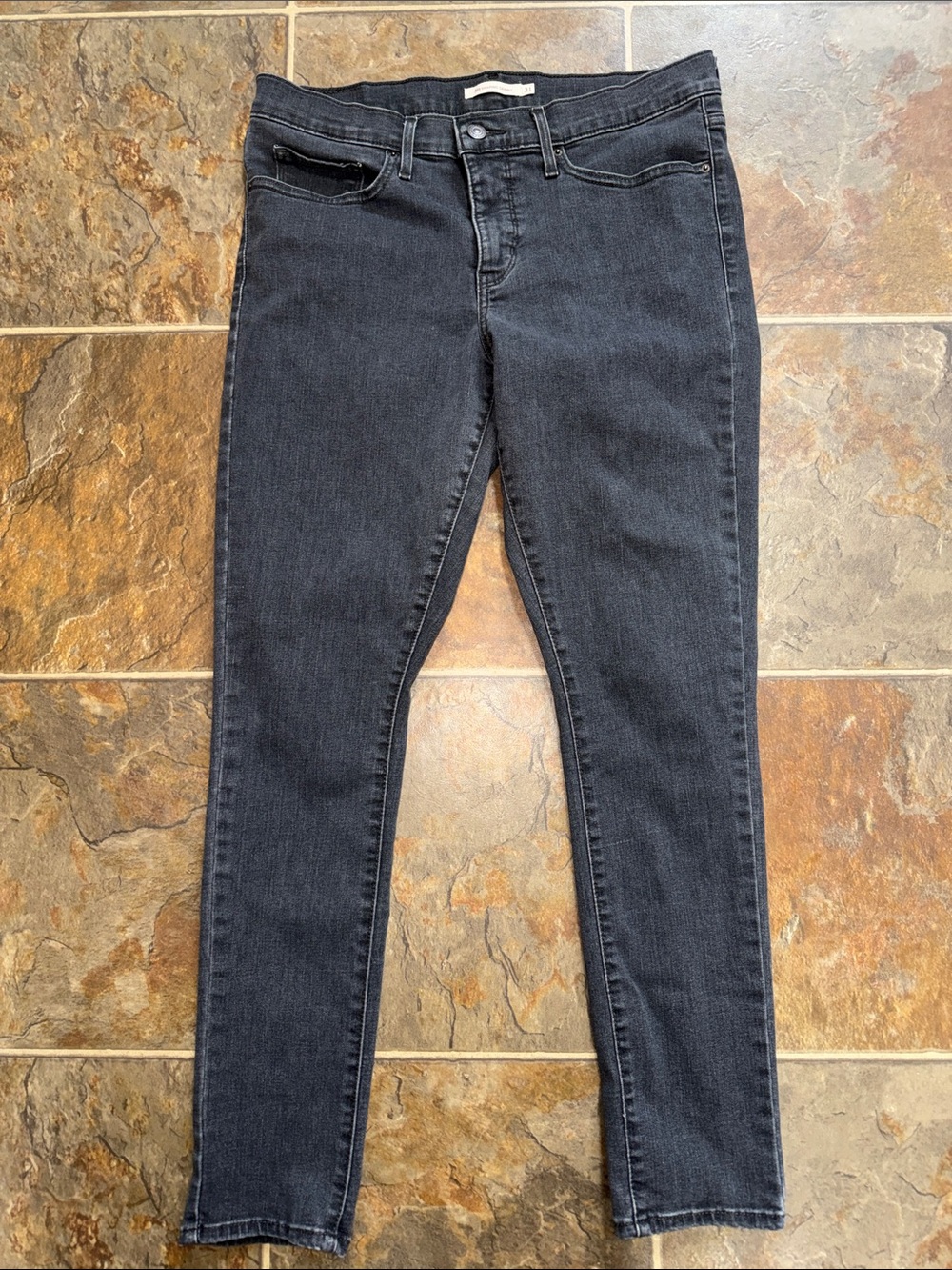 Levi's Women's Charcoal Black Shaping Skinny 311 Jeans